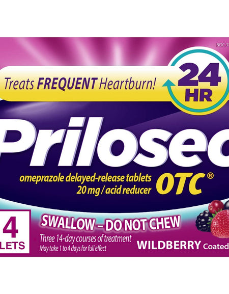 Prilosec OTC Wildberry Tablets (14 count)