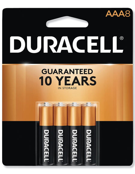 Duracell AAA CopperTop Batteries (8 Pack)