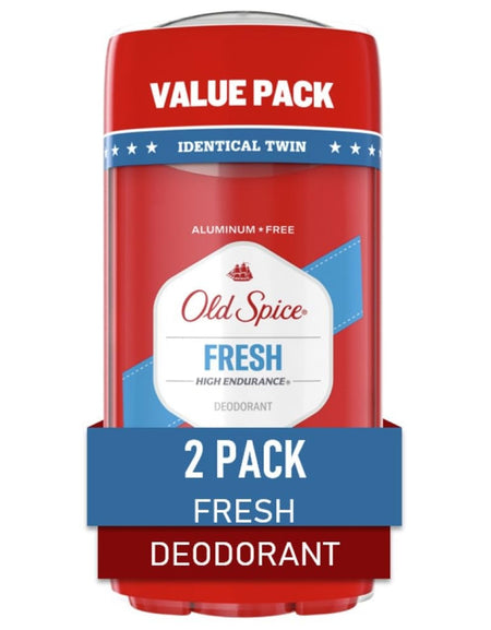 Old Spice Deodorant Fresh Scent (3 oz, Pack of 2)