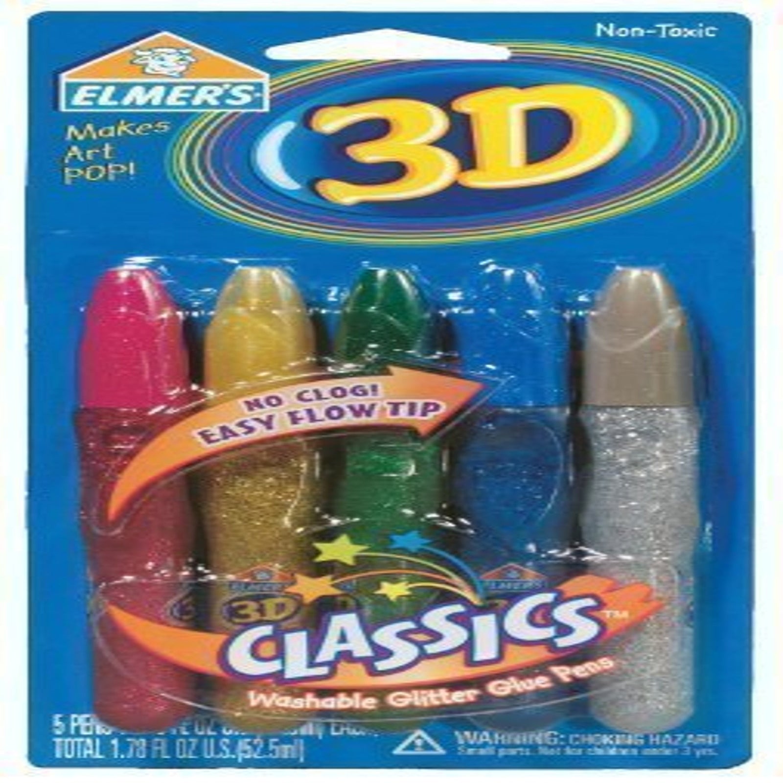 Elmer's 3D Washable Paint Pens (5 Pack)