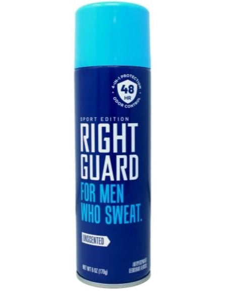 Right Guard Sport Antiperspirant Spray Unscented (6 oz, Pack of 12)