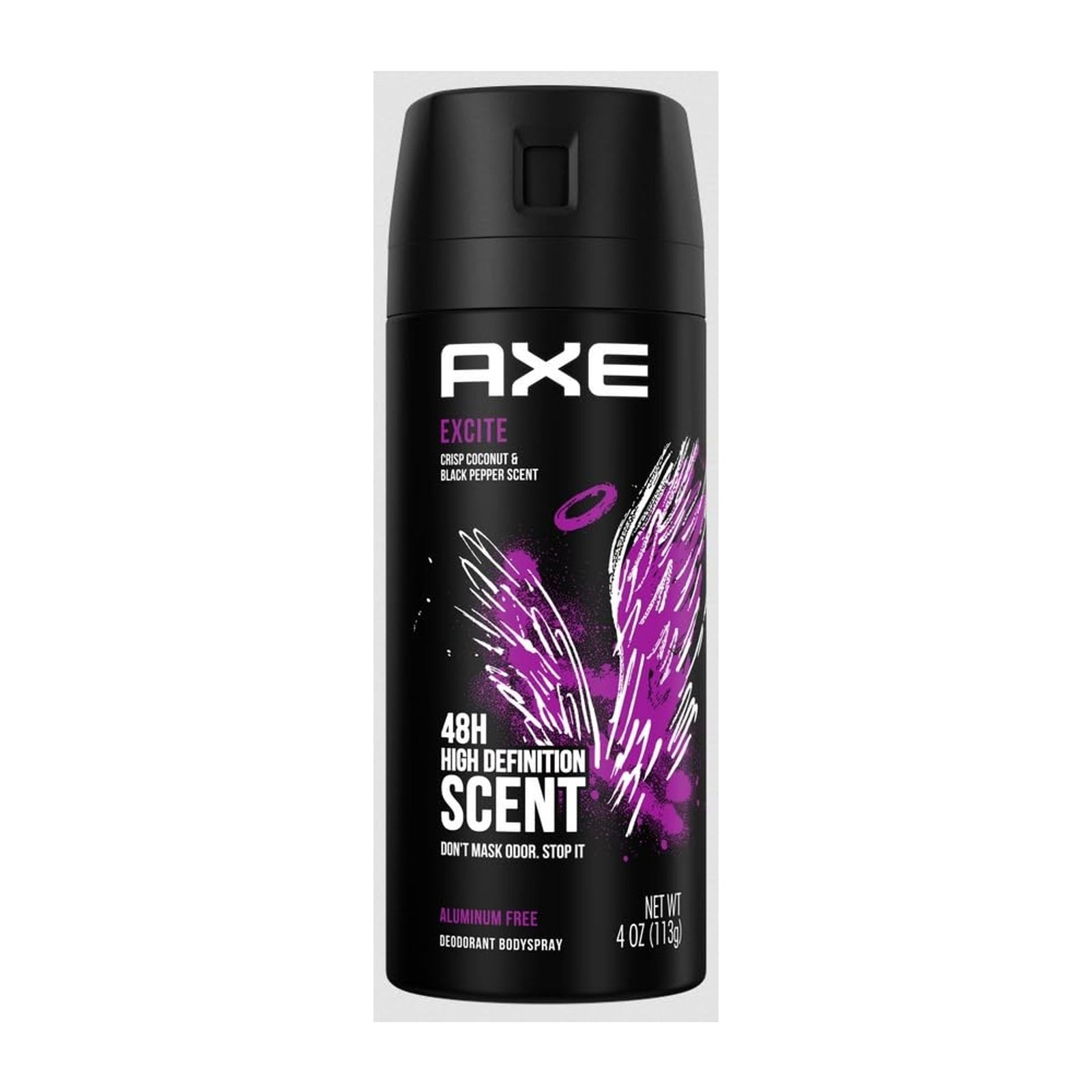 Axe Body Spray Excite (4 oz, Pack of 12)