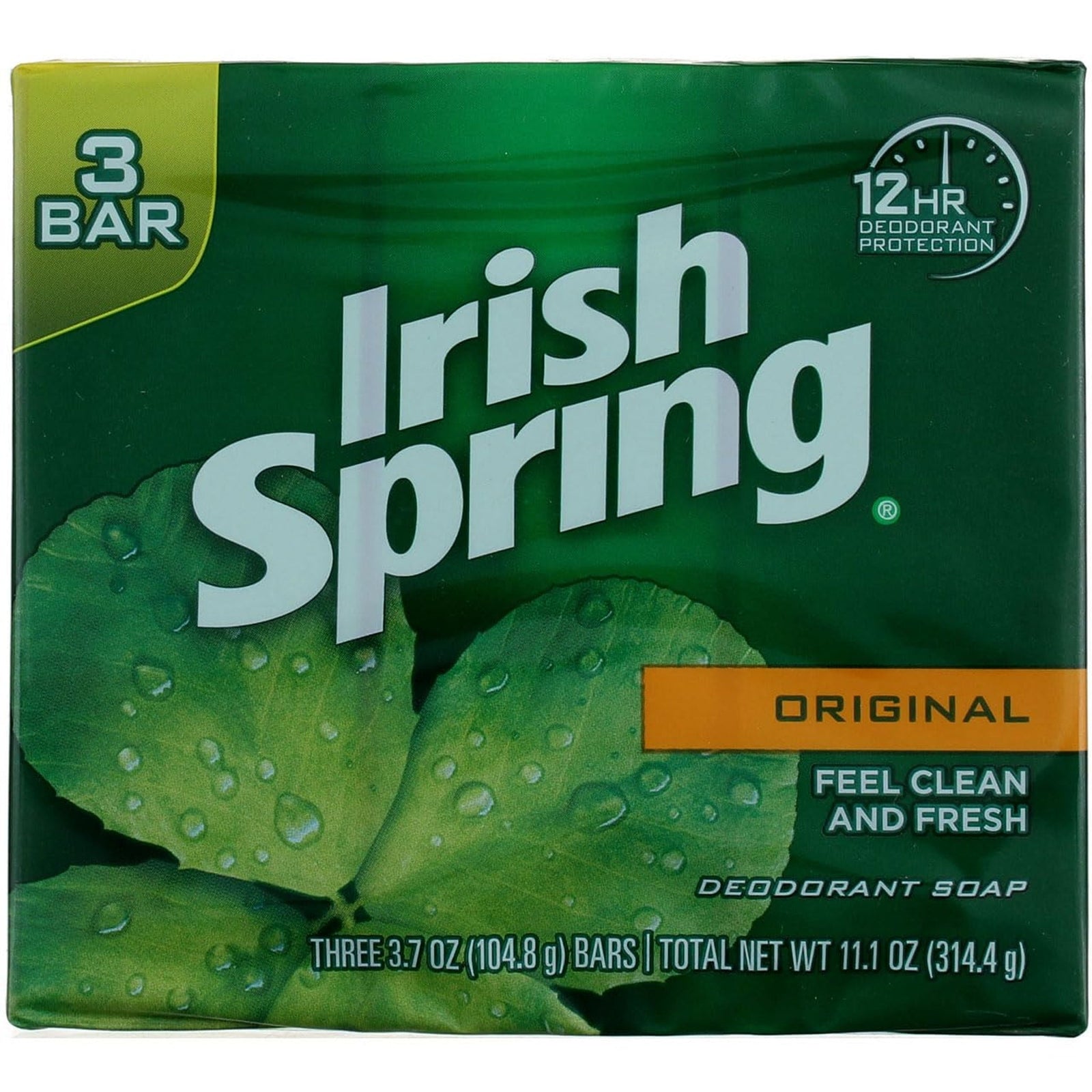 Irish Spring Bar Soap Original (3 ct, Pack of 24)