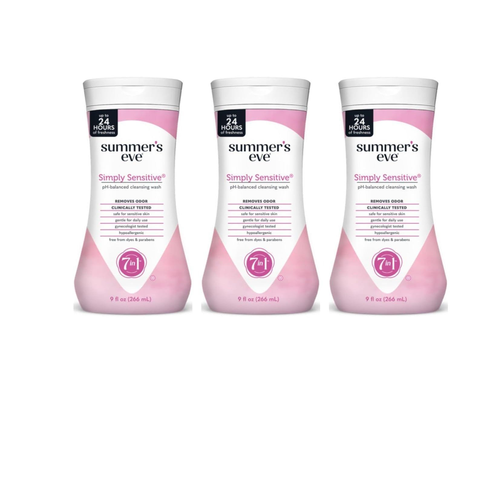 Summer's Eve Cleansing Wash Simply Sensitive (9 oz, Pack of 3)