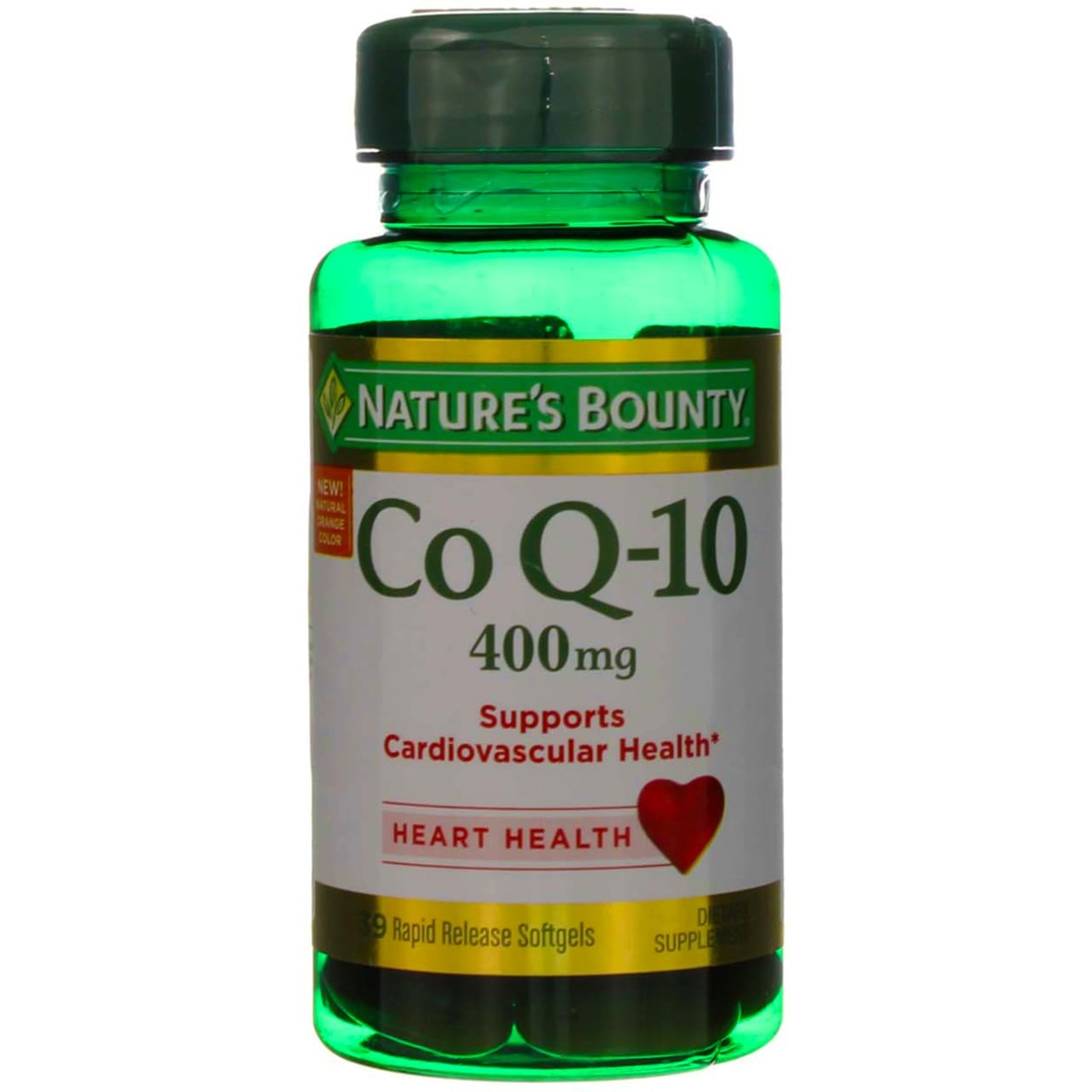 Nature's Bounty Co Q-10 Softgels 400 mg (39 Count, Pack of 2)