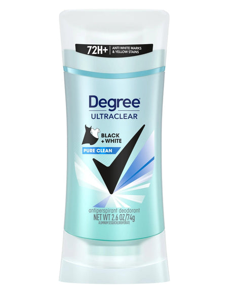 Degree Antiperspirant Deodorant Black+White (2.6 oz, Pack of 12)