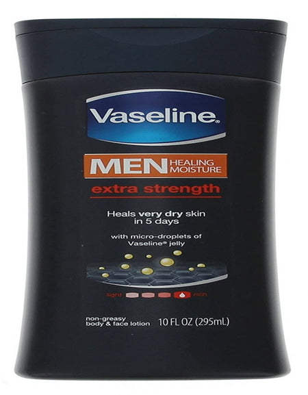 Vaseline Men’s Extra Strength Lotion (10 oz, Pack of 6)