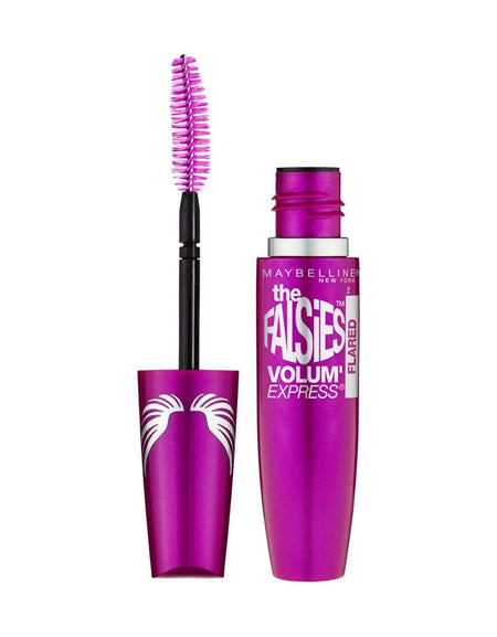 Maybelline The Falsies Flared Mascara Blackest Black (0.31 oz, Pack of 2)