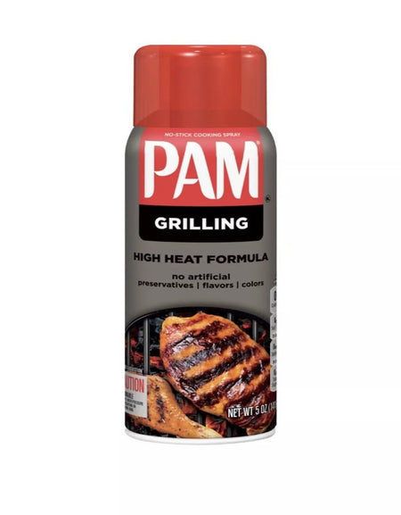 PAM Grilling No-Stick Cooking Spray (5 oz, Pack of 3)