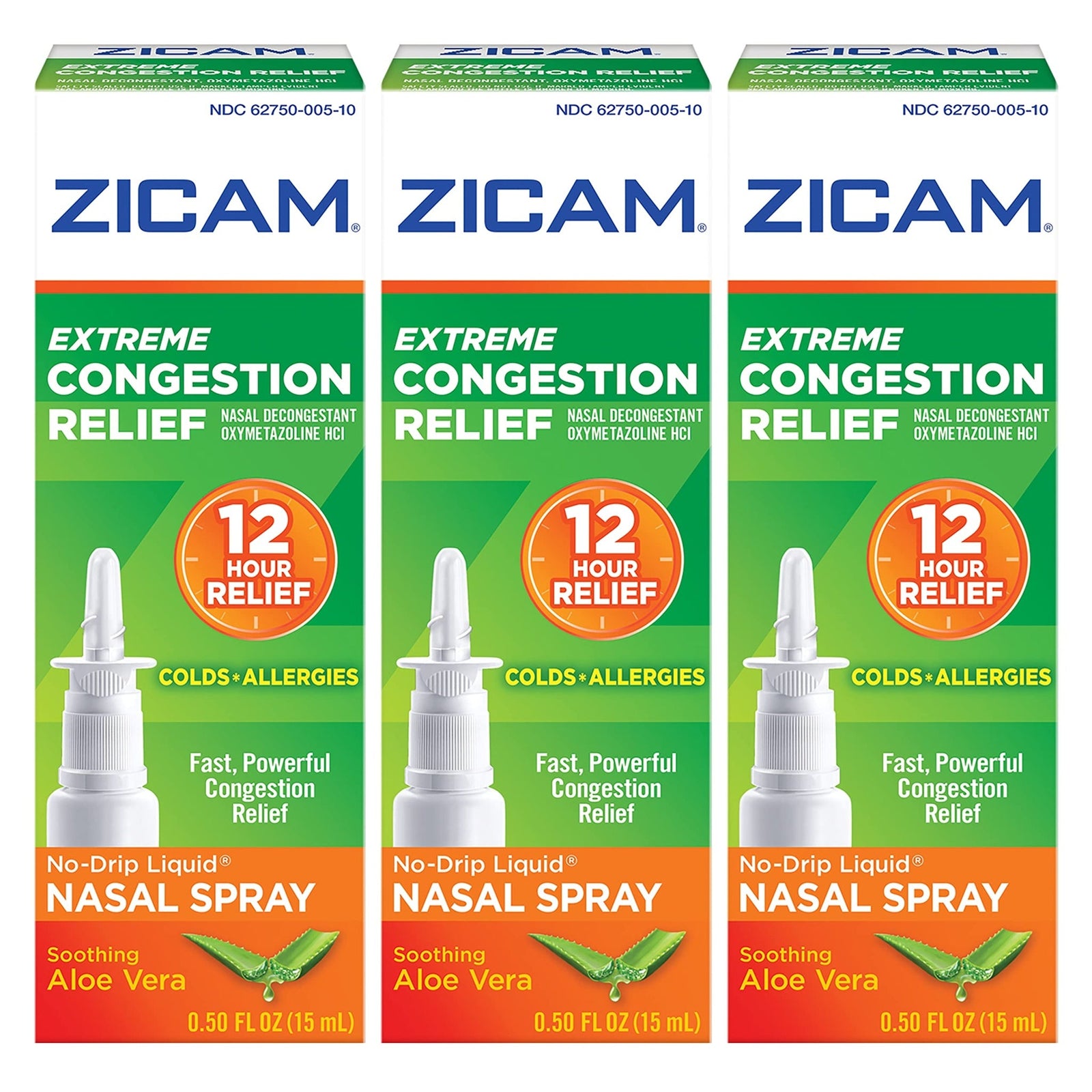 Zicam Extreme Congestion Nasal Spray (0.5 oz, Pack of 3)