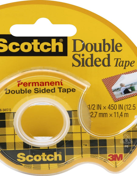 3M Scotch Double Stick Tape (0.5 in)