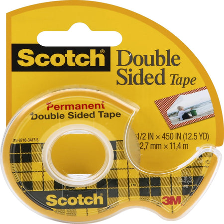 3M Scotch Double Stick Tape (0.5 in)
