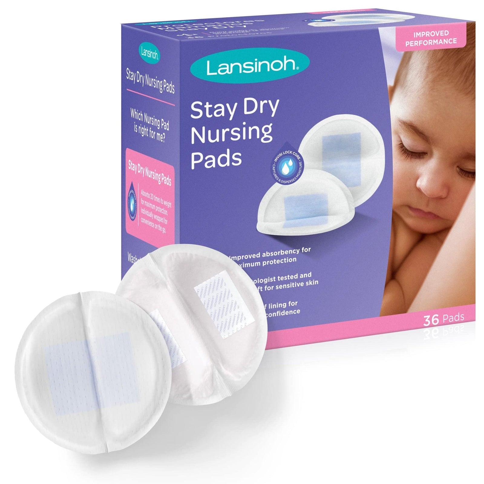 Lansinoh Nursing Pads (36 ct, Pack of 4)