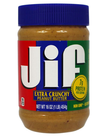 Jif Extra Crunchy Peanut Butter (16 oz)