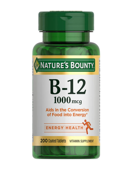 Nature's Bounty Vitamin B12 1000 mcg (200 ct)