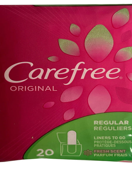 Carefree Pantiliners - Fresh Scent (20 ct, Pack of 2)