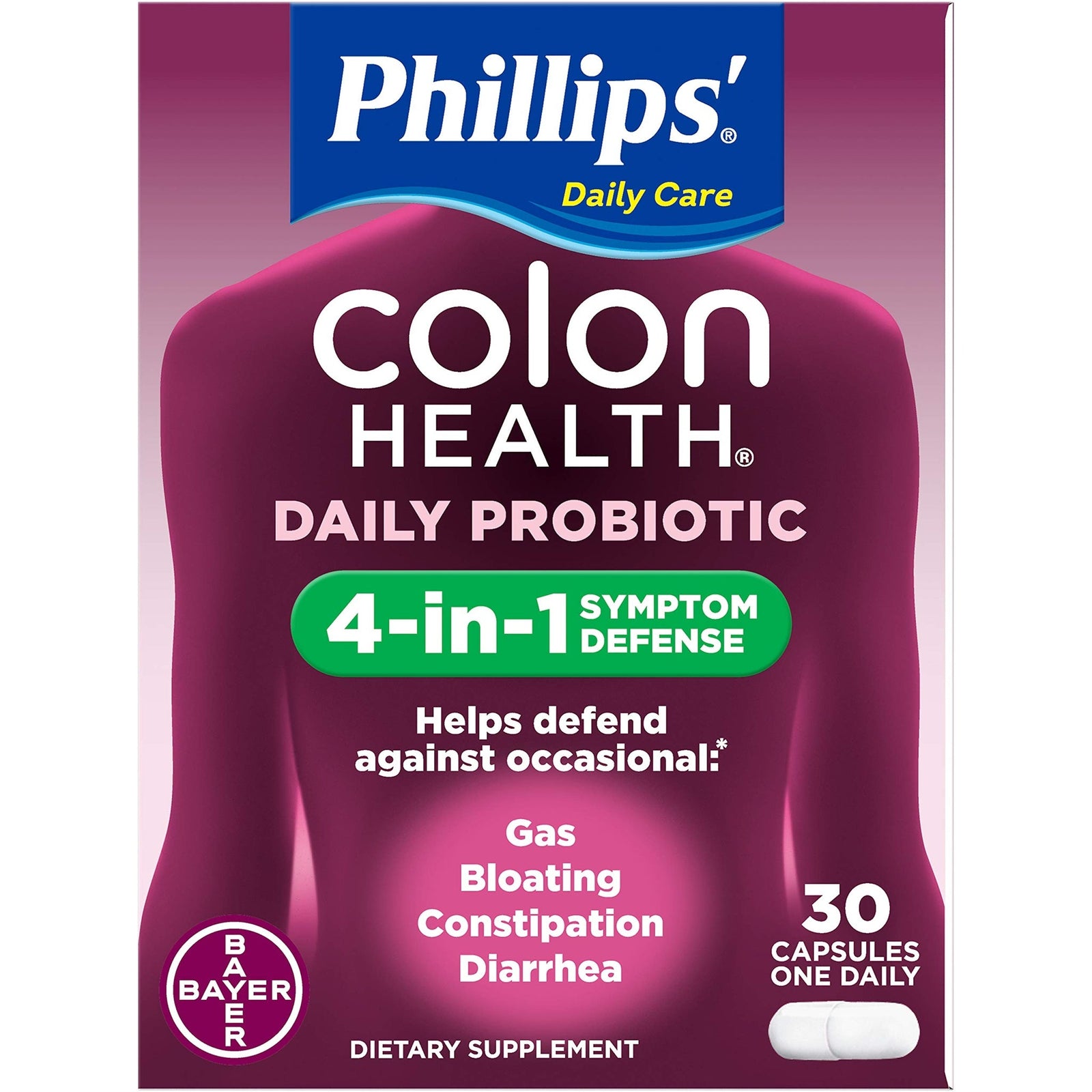 Phillips' Colon Health Capsules (30 ct, Pack of 3)
