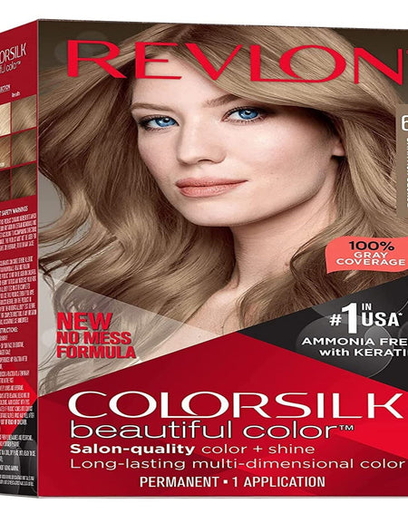 Revlon Colorsilk #60 Dark Ash Blonde (Pack of 2)