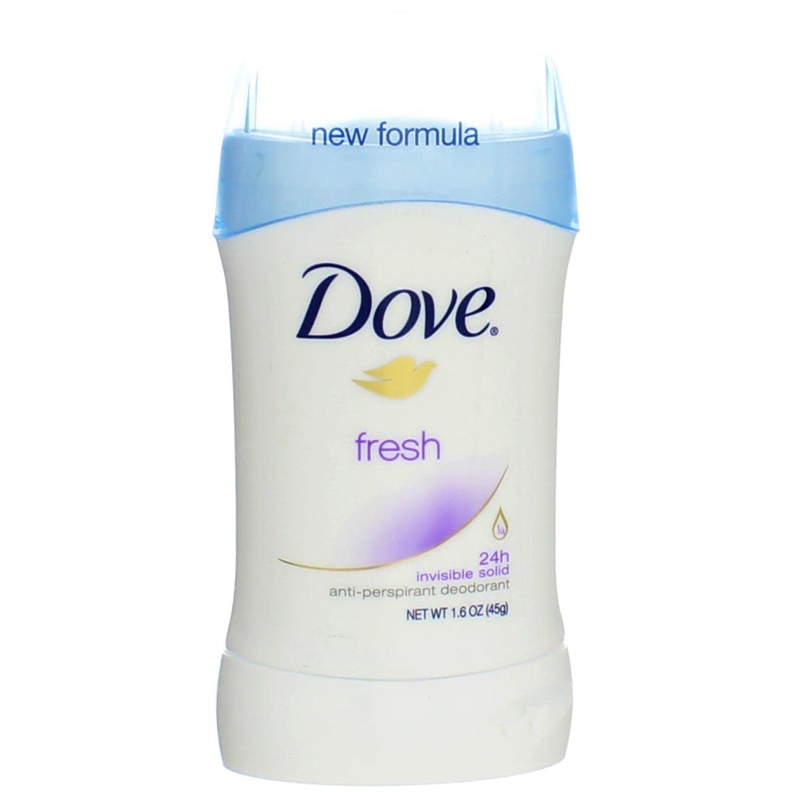 Dove Invisible Solid Deodorant - Fresh (1.6 oz, Pack of 2)