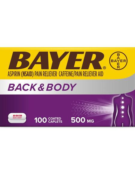 Bayer Back & Body Aspirin (100 Count)