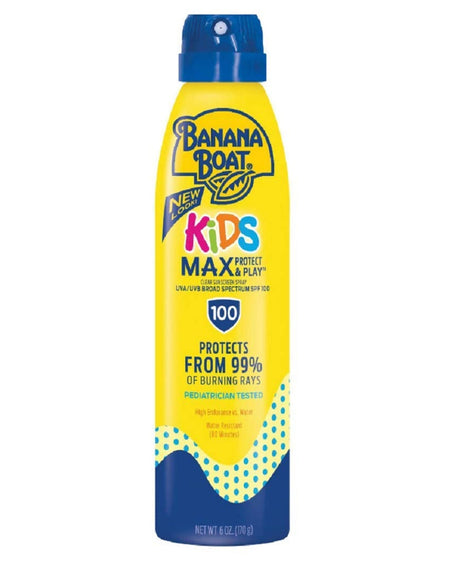Banana Boat Kids Sunscreen SPF 100 (6 oz, Pack of 2)
