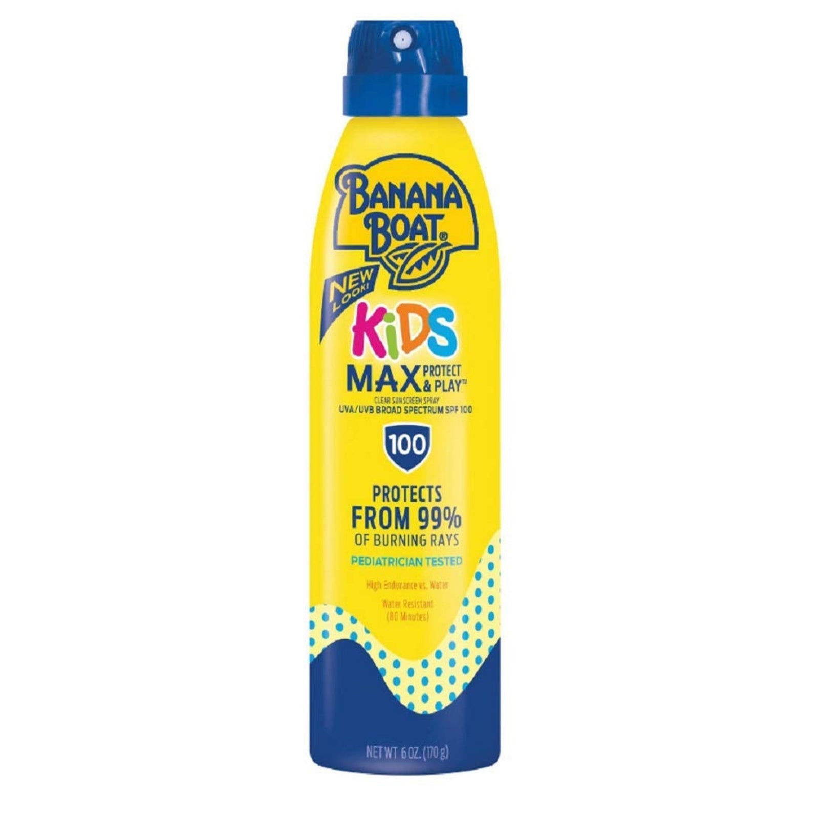 Banana Boat Kids Sunscreen SPF 100 (6 oz, Pack of 2)