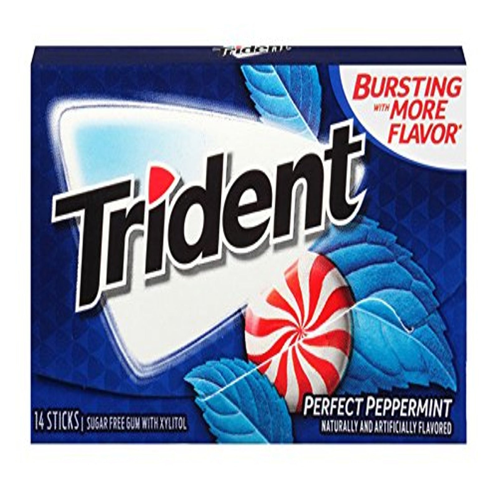 Trident Peppermint Gum (14 pieces)