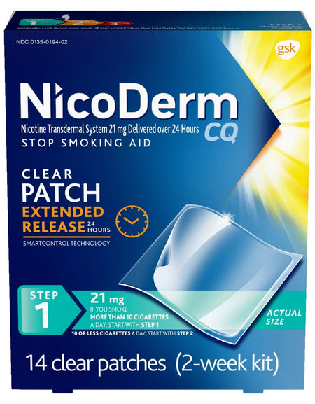 Step 1 CQ Patches (14 ct, Exp: 7/2015)