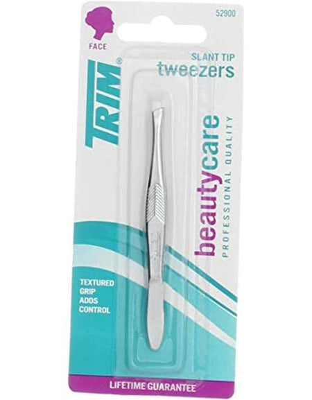 Trim Slant Tip Tweezers #52900 (Pack of 6)