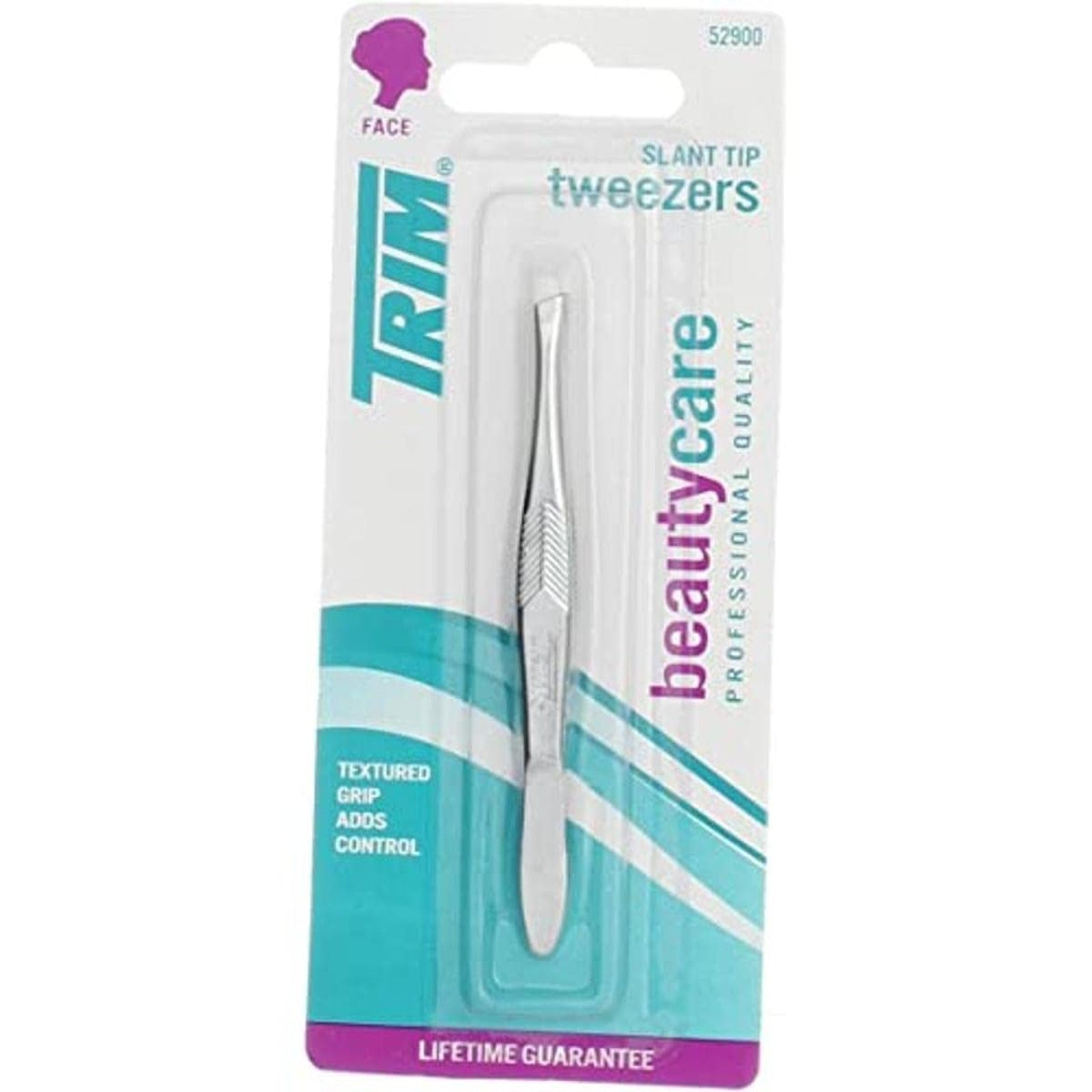 Trim Slant Tip Tweezers #52900 (Pack of 6)