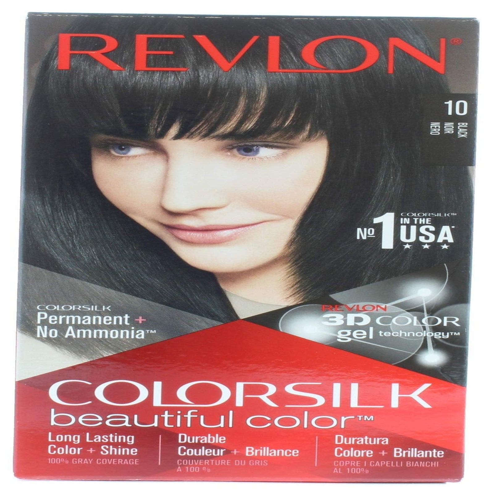Revlon Colorsilk Hair Color Black (Pack of 1)