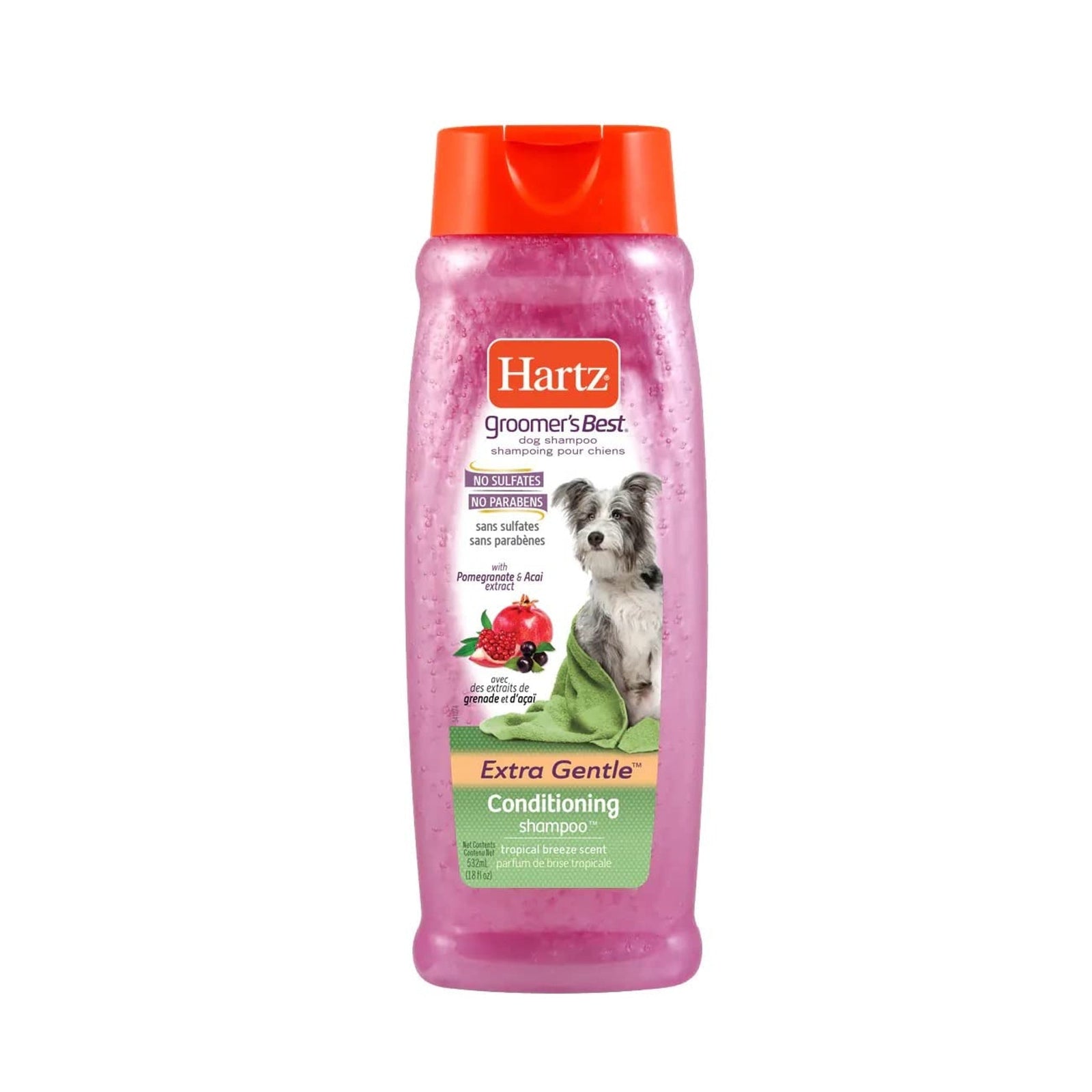 Hartz Dog Shampoo 3-in-1 (18 oz, Pack of 3)
