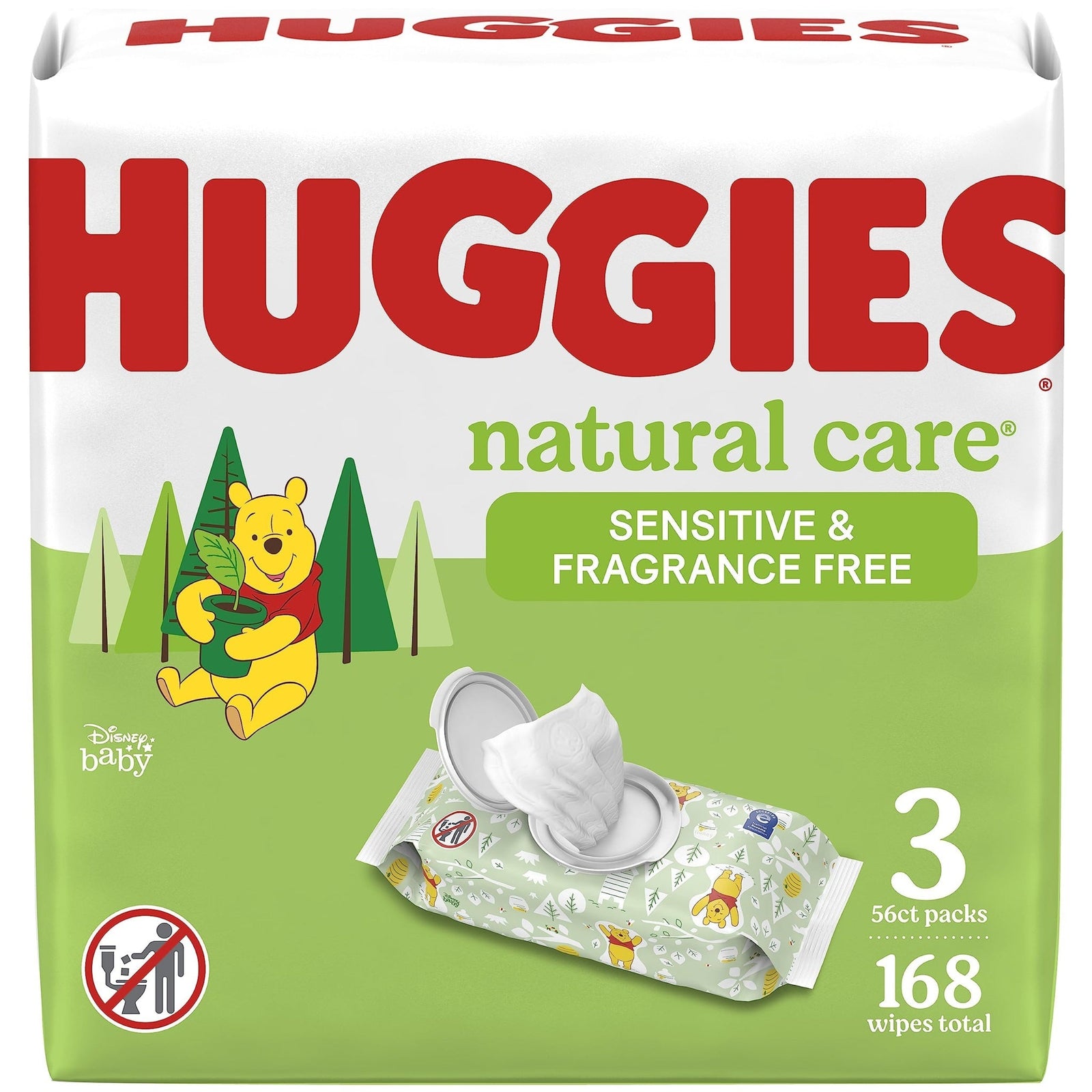 Huggies Natural Care Wipes (56 Count)