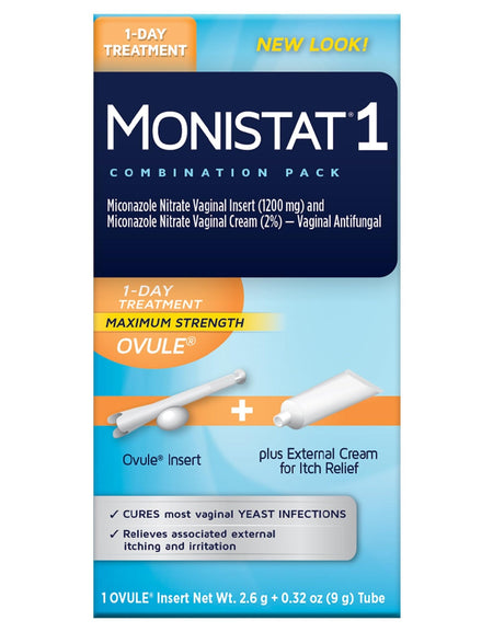 Monistat Yeast Treatment (1 Day)