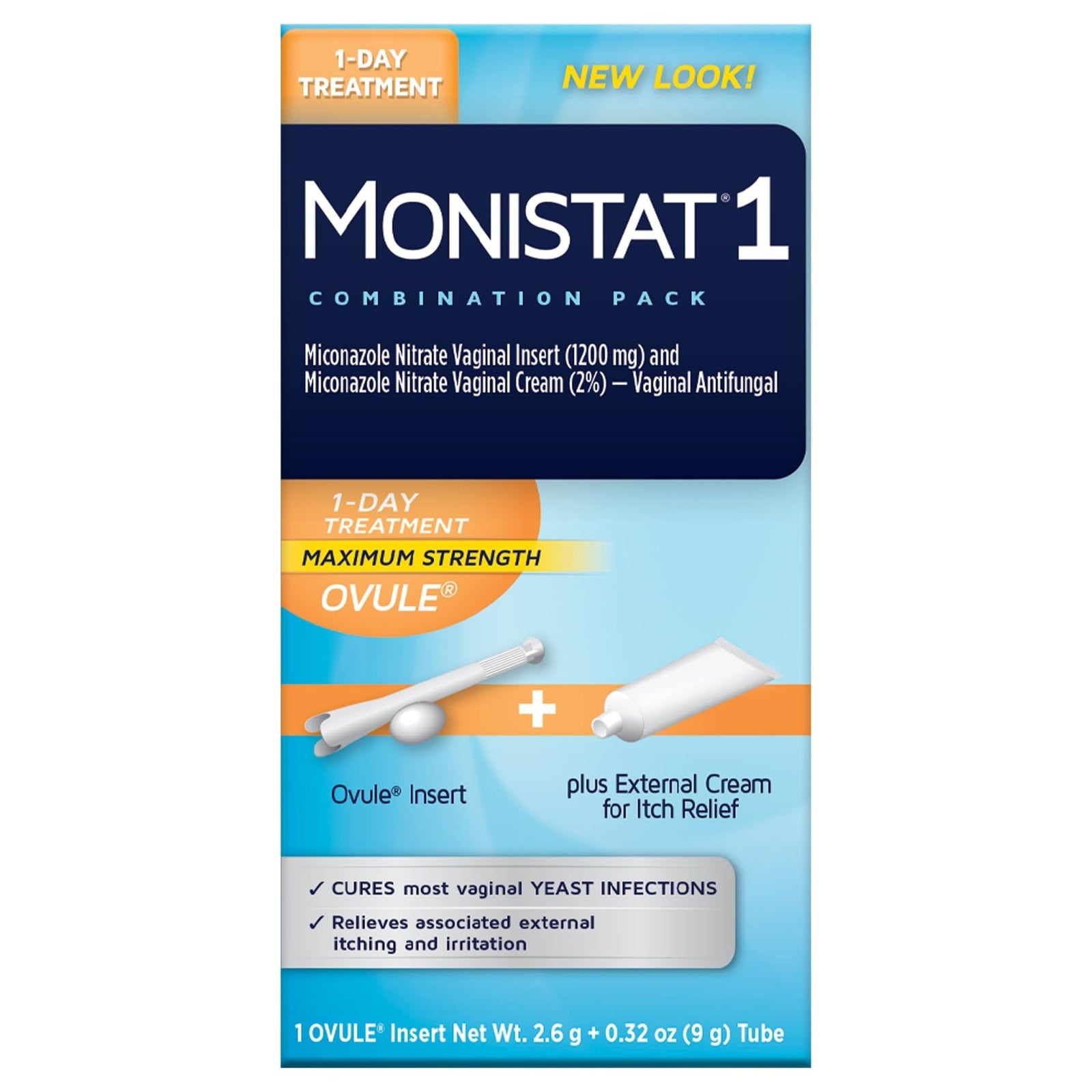 Monistat Yeast Treatment (1 Day)
