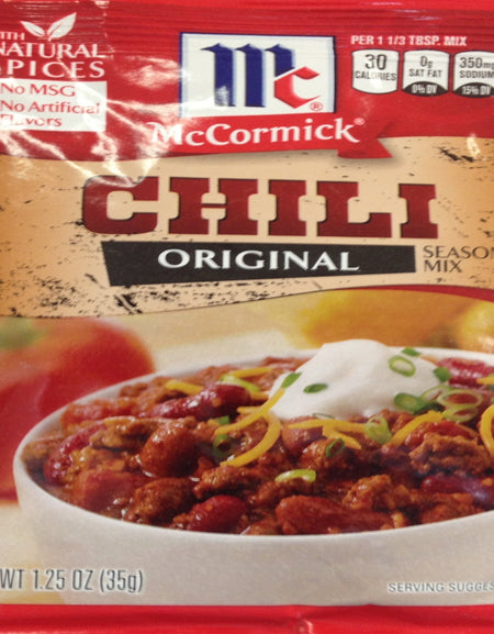 McCormick Chili Seasoning Mix (1.25 oz, Pack of 10)