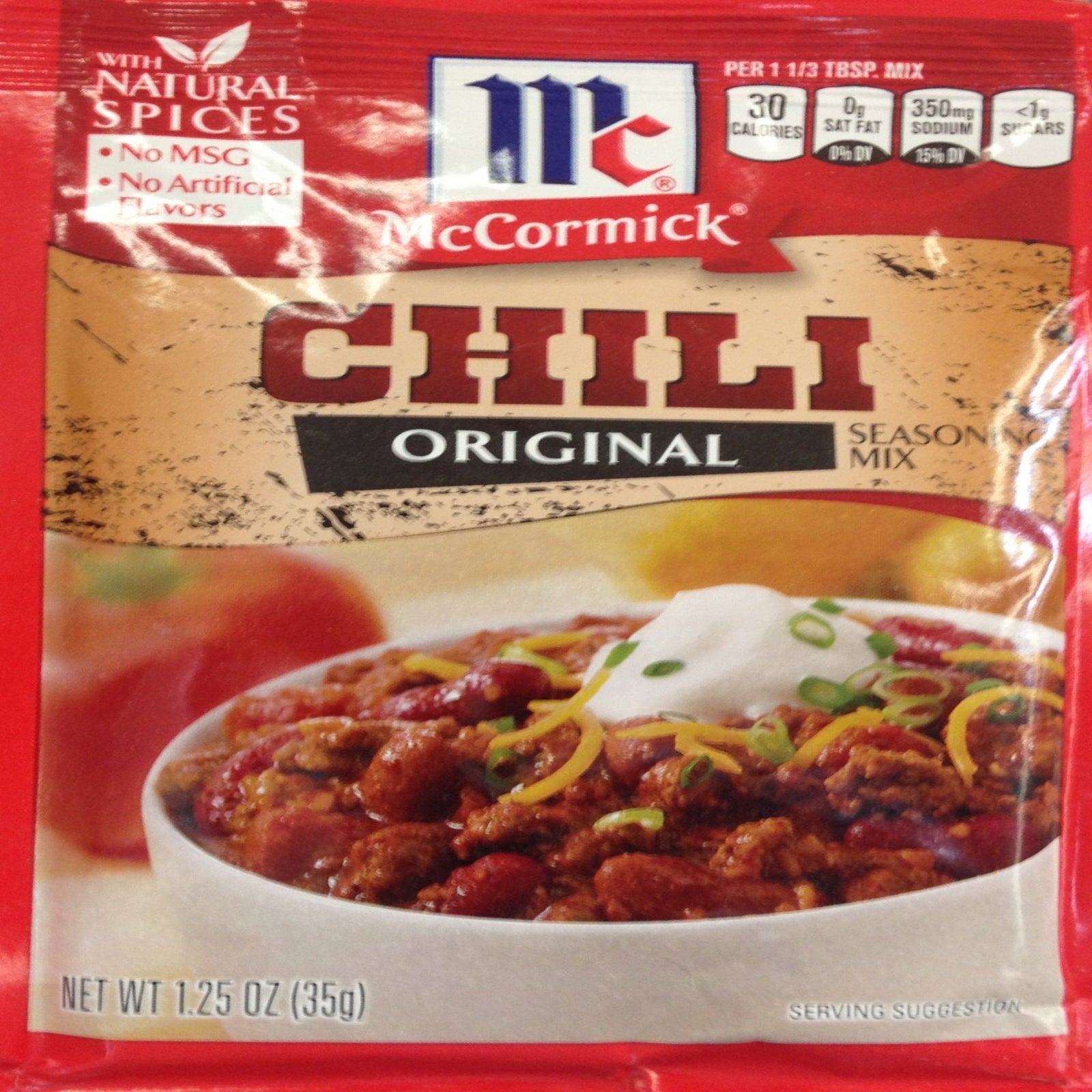 McCormick Chili Seasoning Mix (1.25 oz, Pack of 10)