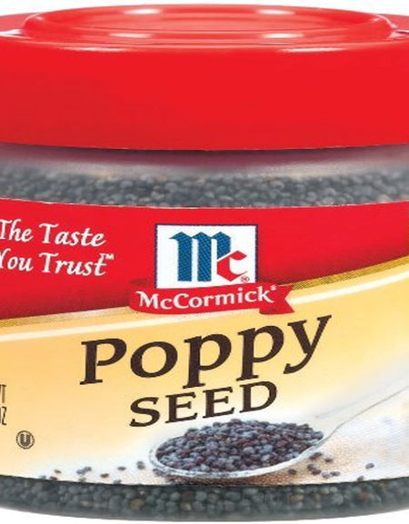 McCormick Poppy Seed (1.25 oz, Pack of 4)