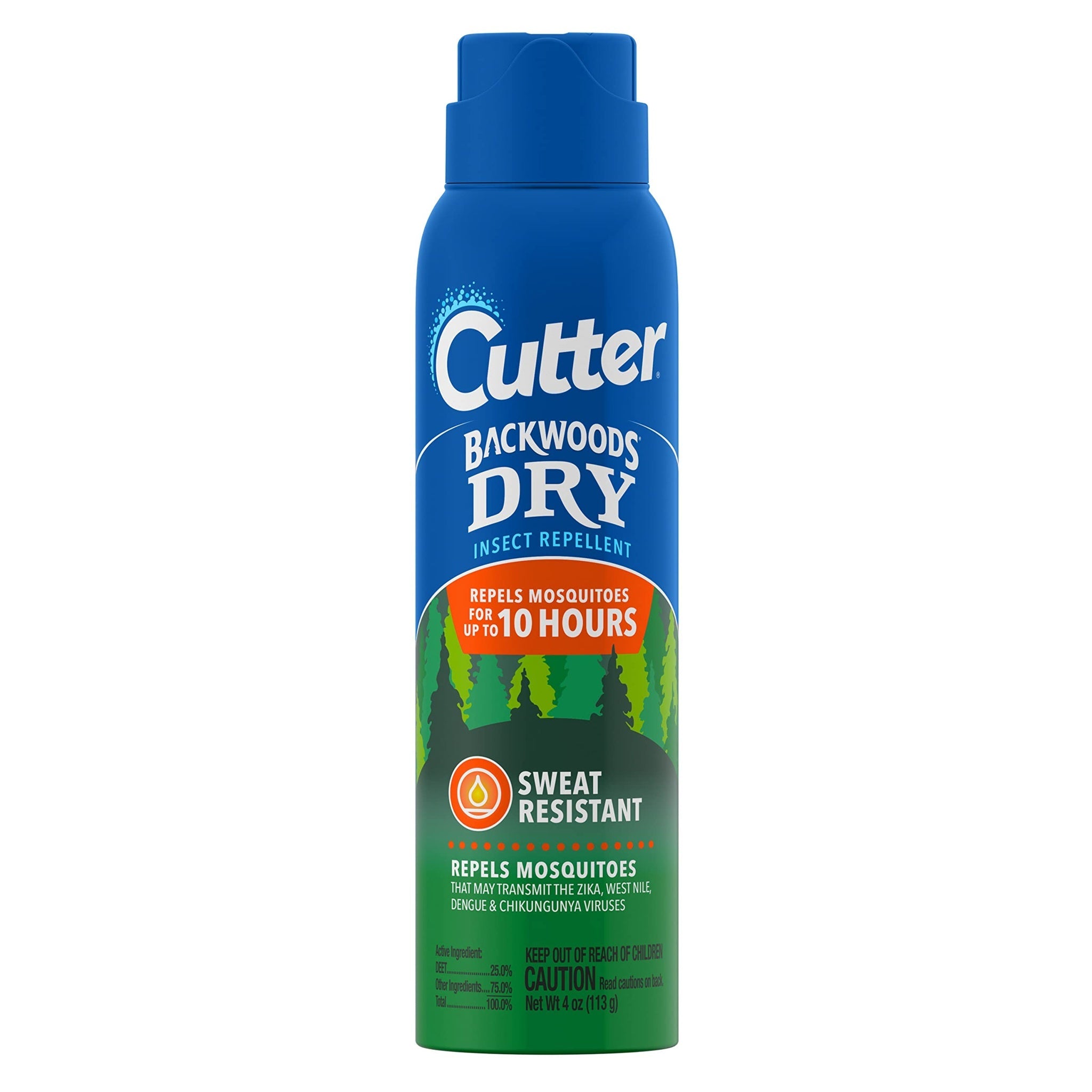 Cutter Backwoods Dry Insect Repellent (4 oz)
