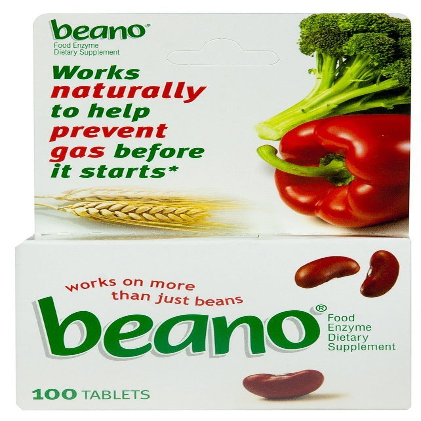 Beano Tablets (100 Count, Pack of 4)