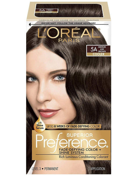 L’Oreal Paris Hair Color (Medium Ash Brown)