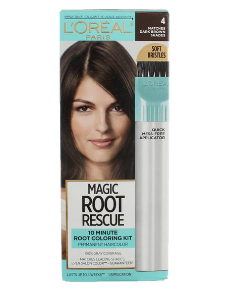 L'Oréal Root Rescue Dark Brown #4 (1 Count)