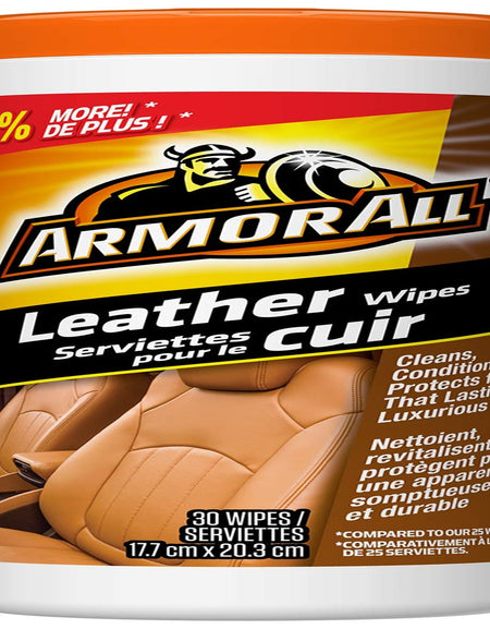 Armor All Leather Wipes (30 Count)