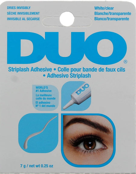 Duo Eyelash Adhesive White/Clear (0.25 oz, Pack of 3)