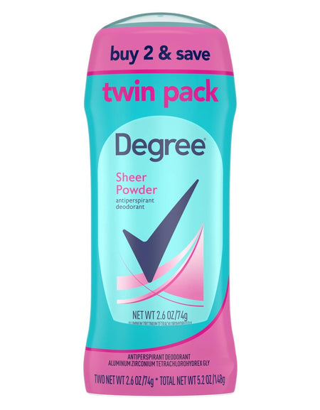 Degree Women Deodorant Sheer Powder (2.6 oz, Pack of 3)
