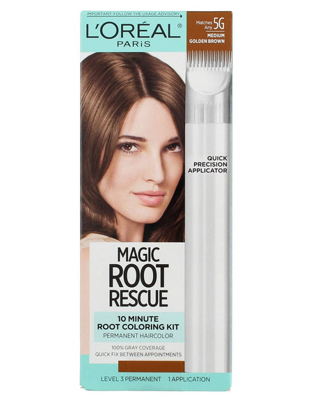 L’Oréal Root Rescue Medium Golden Brown #5G (1 Count)