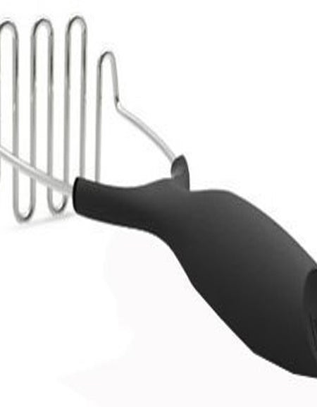 Good Cook Touch Potato Masher (Silver/Black)