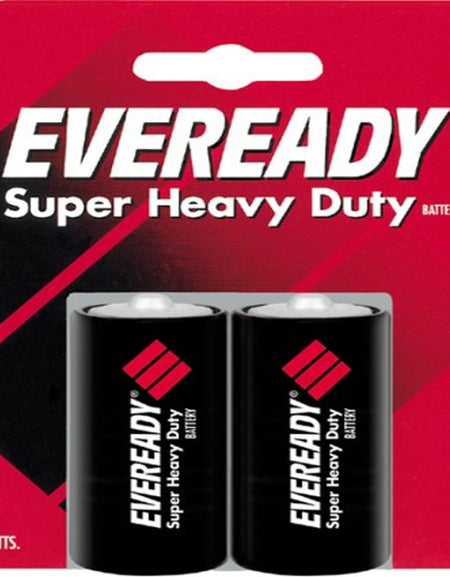 Eveready C Batteries (2 Pack)