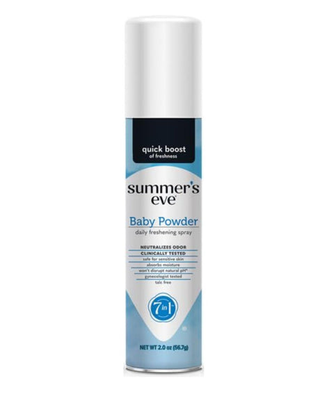 Summer’s Eve Feminine Deodorant Spray Baby Powder (2 oz)