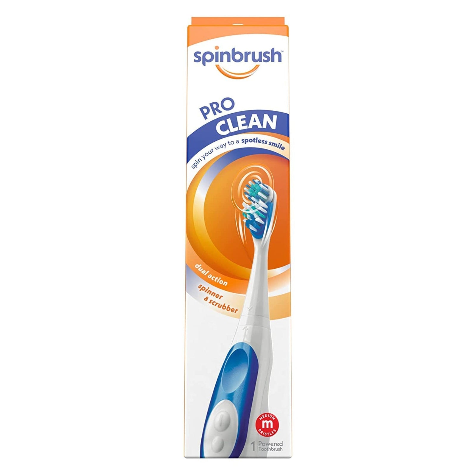 ARM & HAMMER Spinbrush Pro Series Toothbrush (Pack of 2)